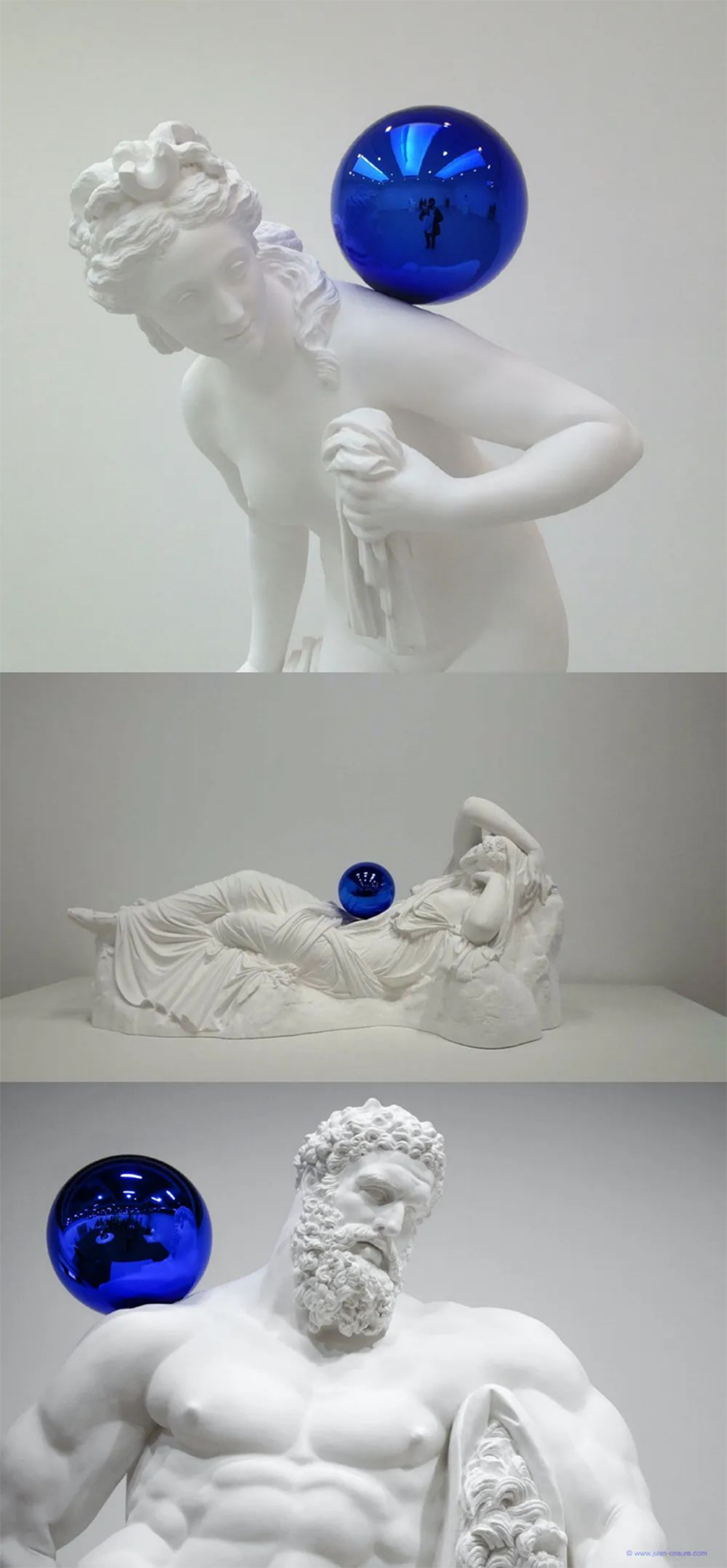 克萊因藍點綴搭配